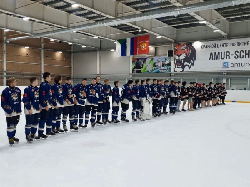 Юниорская сборная Zабайкалья заняла второе место в турнире по хоккею в Хабаровске
